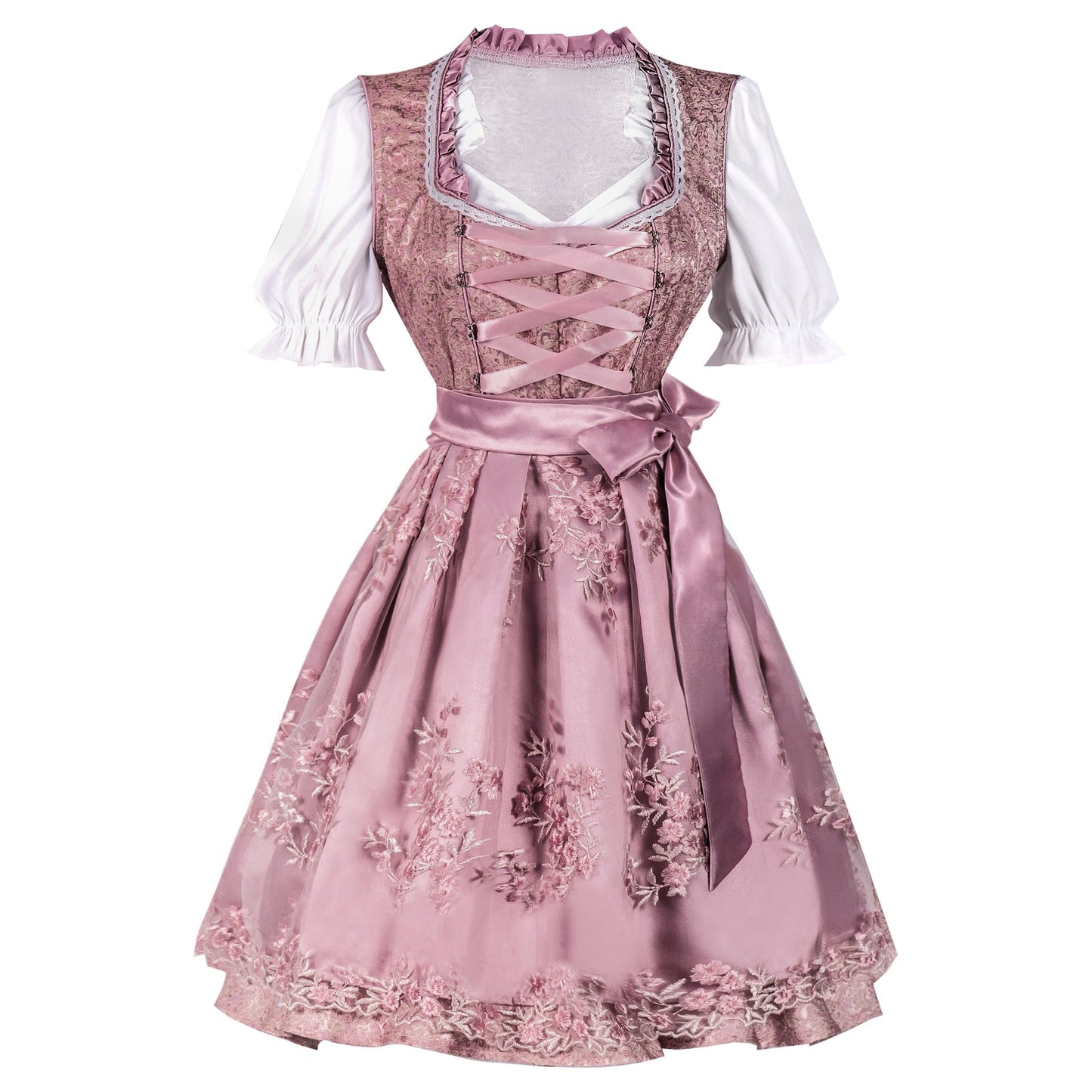 Rachael - Klassisches Oktoberfest-Dirndl mit Schleife für Damen