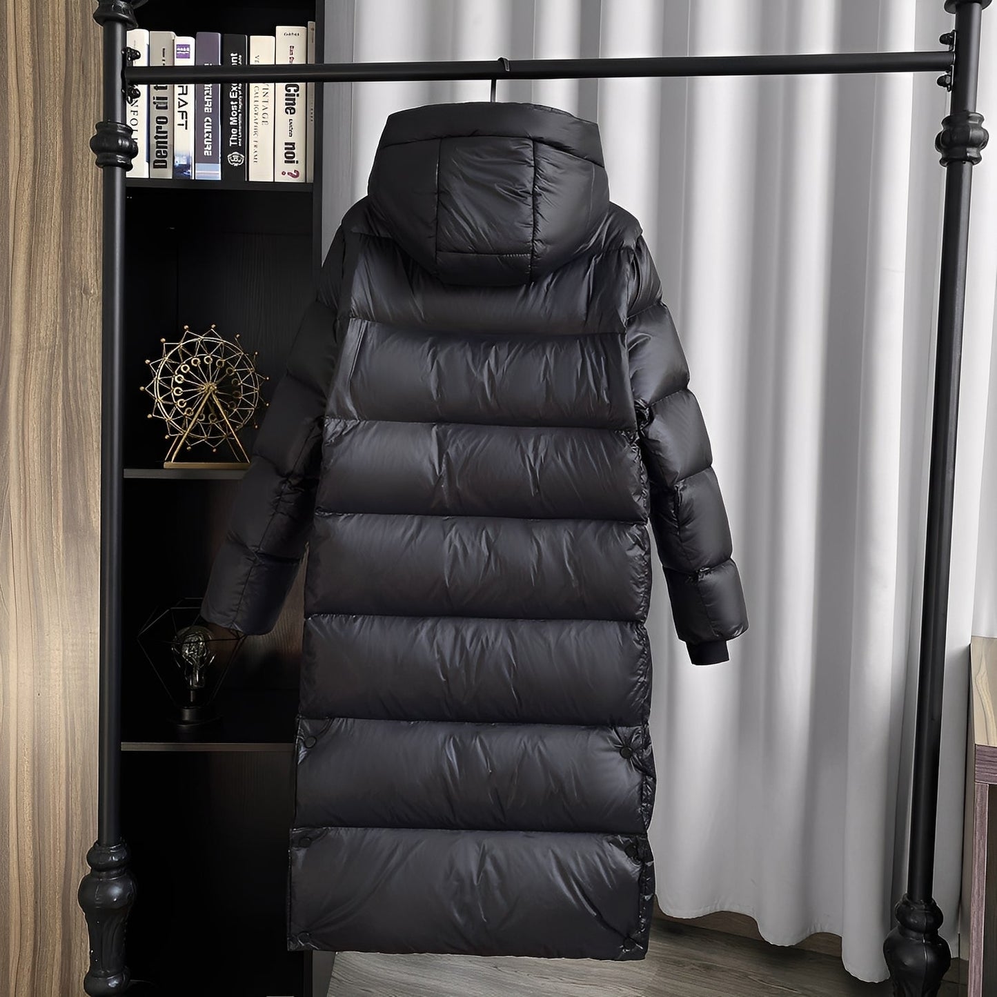 Mildred - Bequeme, lange Winterjacke für Damen