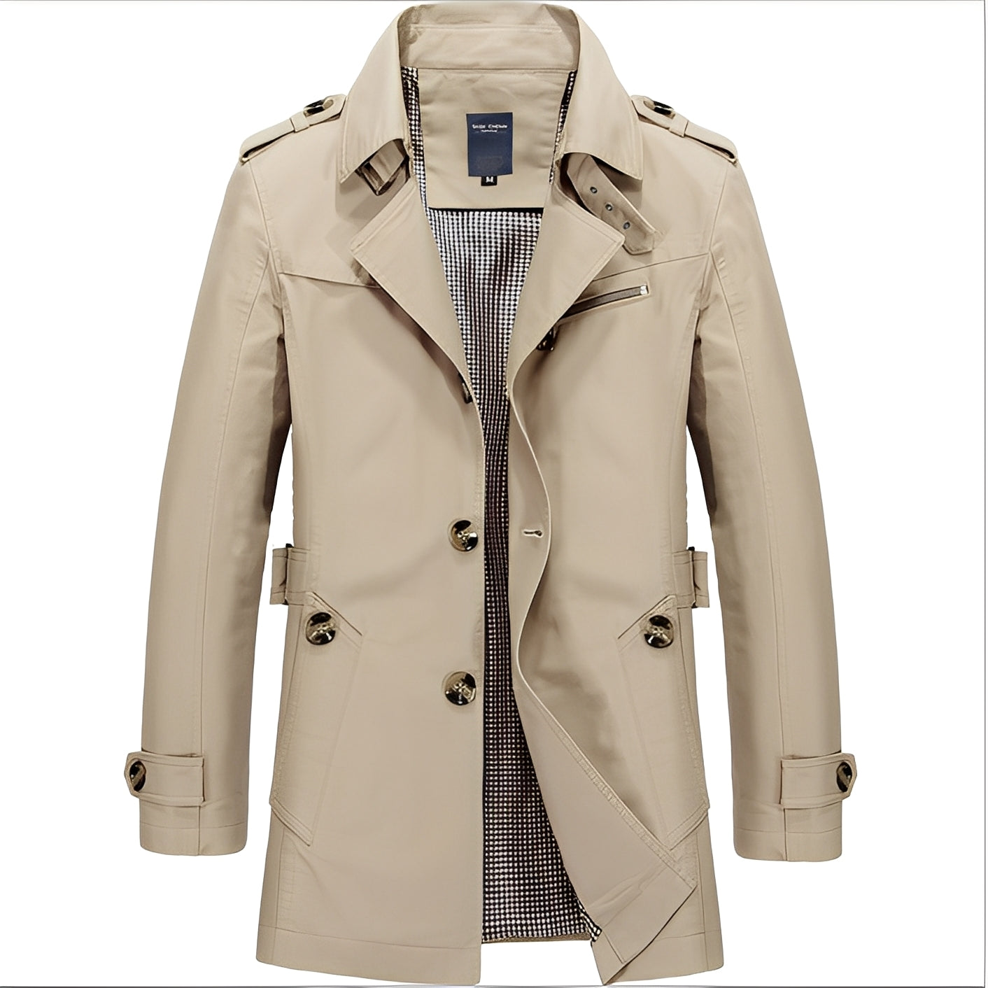 Harry - Bequeme, mittellange Herrenwindjacke