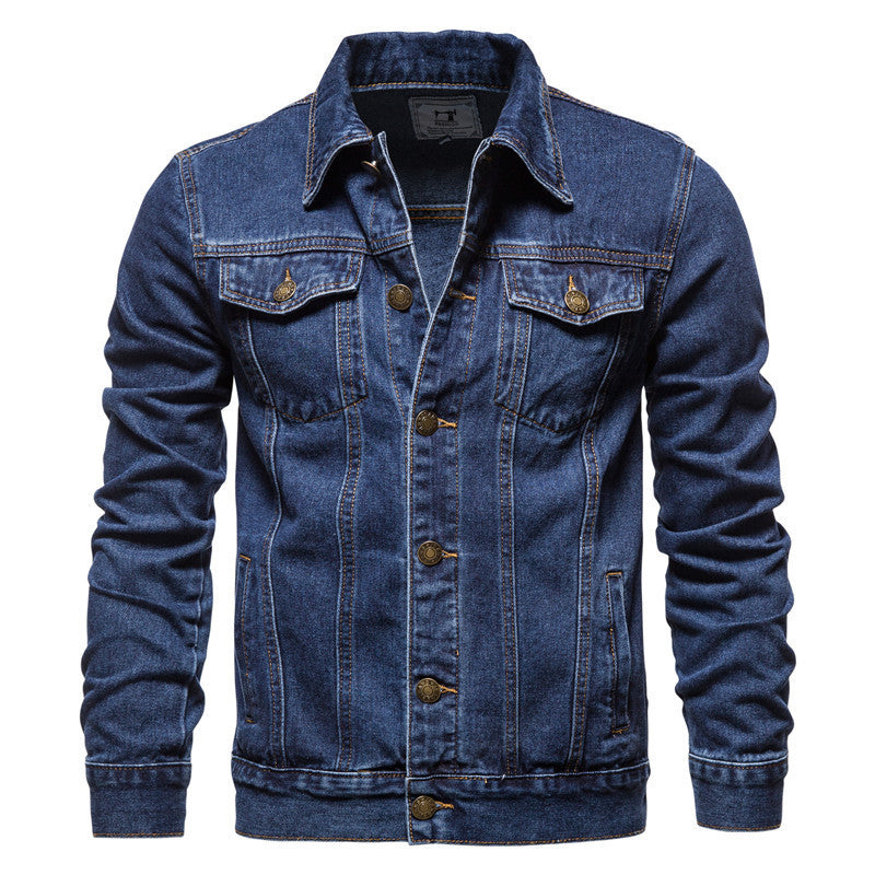 Winton - Klassische Herren-Jeans-Truckerjacke