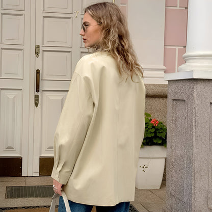 Eireen - Schicke, locker sitzende Damenjacke mit Polokragen