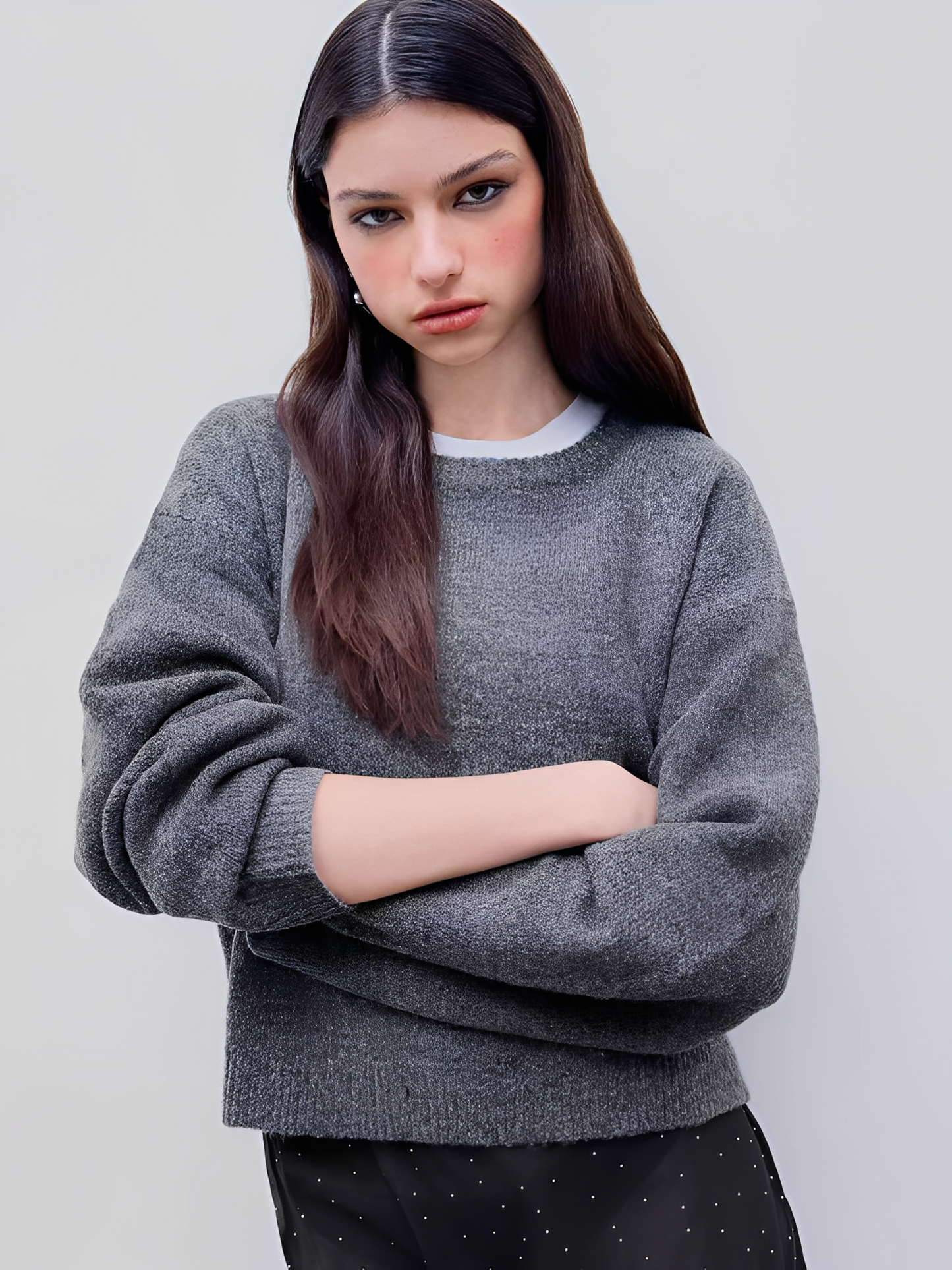 Luvenia - Bequemer, warmer Polyester-Pullover für Frauen
