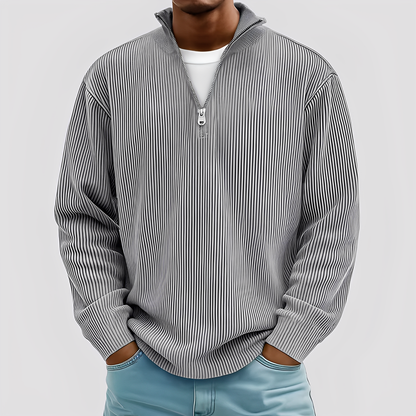 Henry - Zeitgemäßer, komfortabler und warmer Herrenpullover