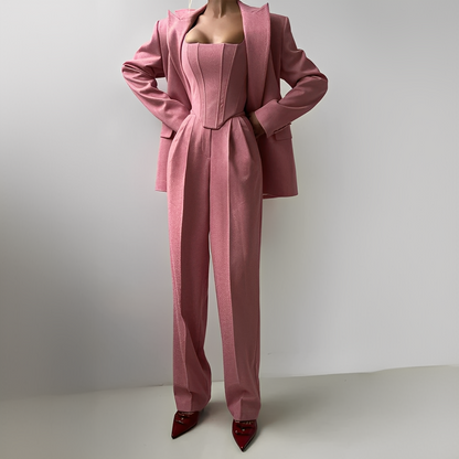 Annadine - Elegantes und legeres 3-teiliges Set für Damen