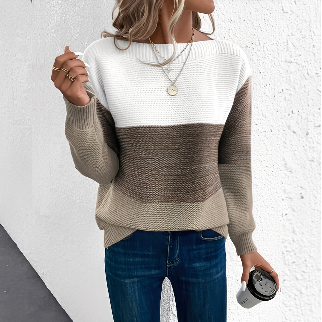 Anelie - Modischer, gestrickter Pullover für Damen