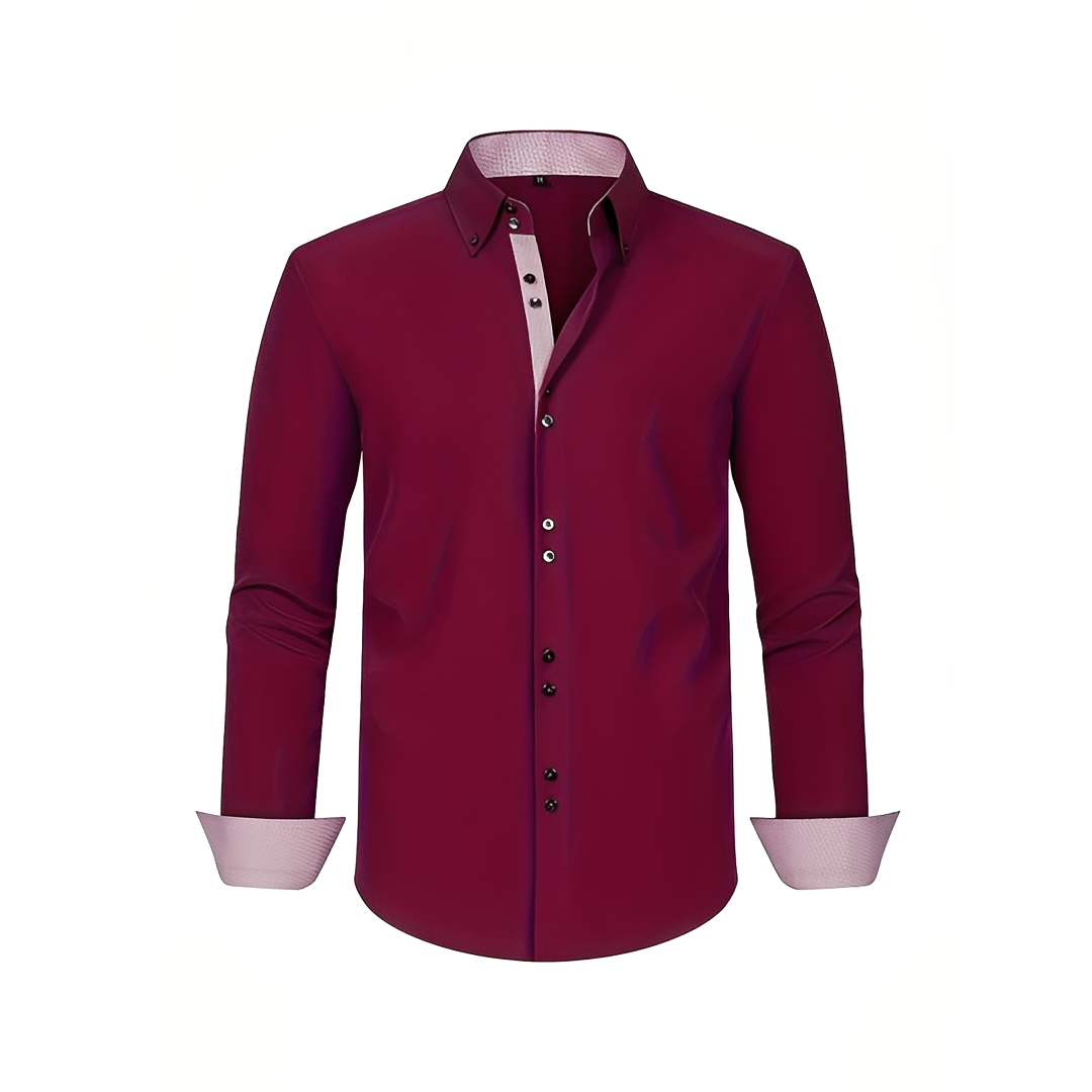 Cirk - Stretch-Langarm-Polo für Herren