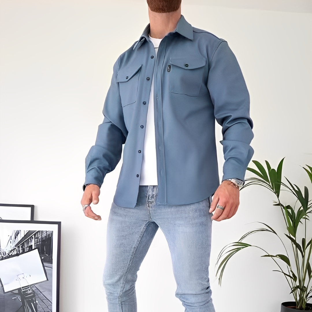 Aadolf - Herrenjacke im übergroßen und lockeren Stil