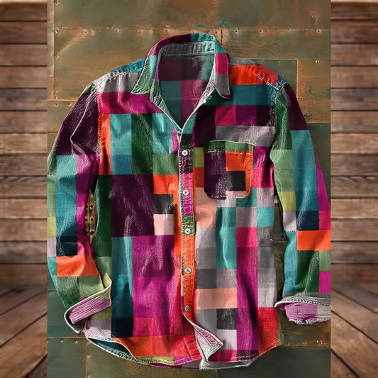 Gontran - Stilvolles Herrenhemd mit praktischer Tasche