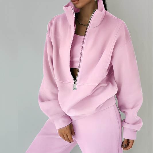 Mélissa - Bequemes lockeres Frottee-Set, zweiteilig