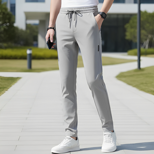 Eunald - Straight Cut Trendy Casual Pants for Men