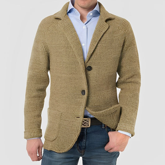 Gerald - Herren-Strickjacke mit modernen Klappentaschen