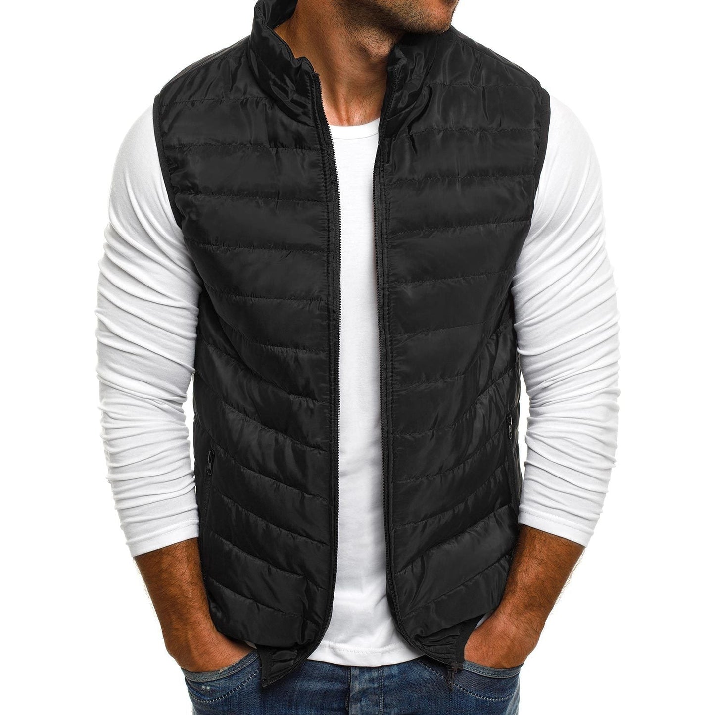 Keith - Eleganter Bodywarmer-Mantel für Herren