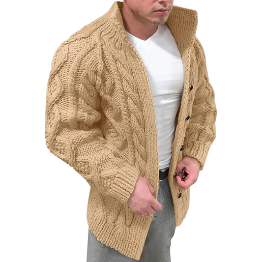 Oscar - Modischer Strickcardigan für Herren
