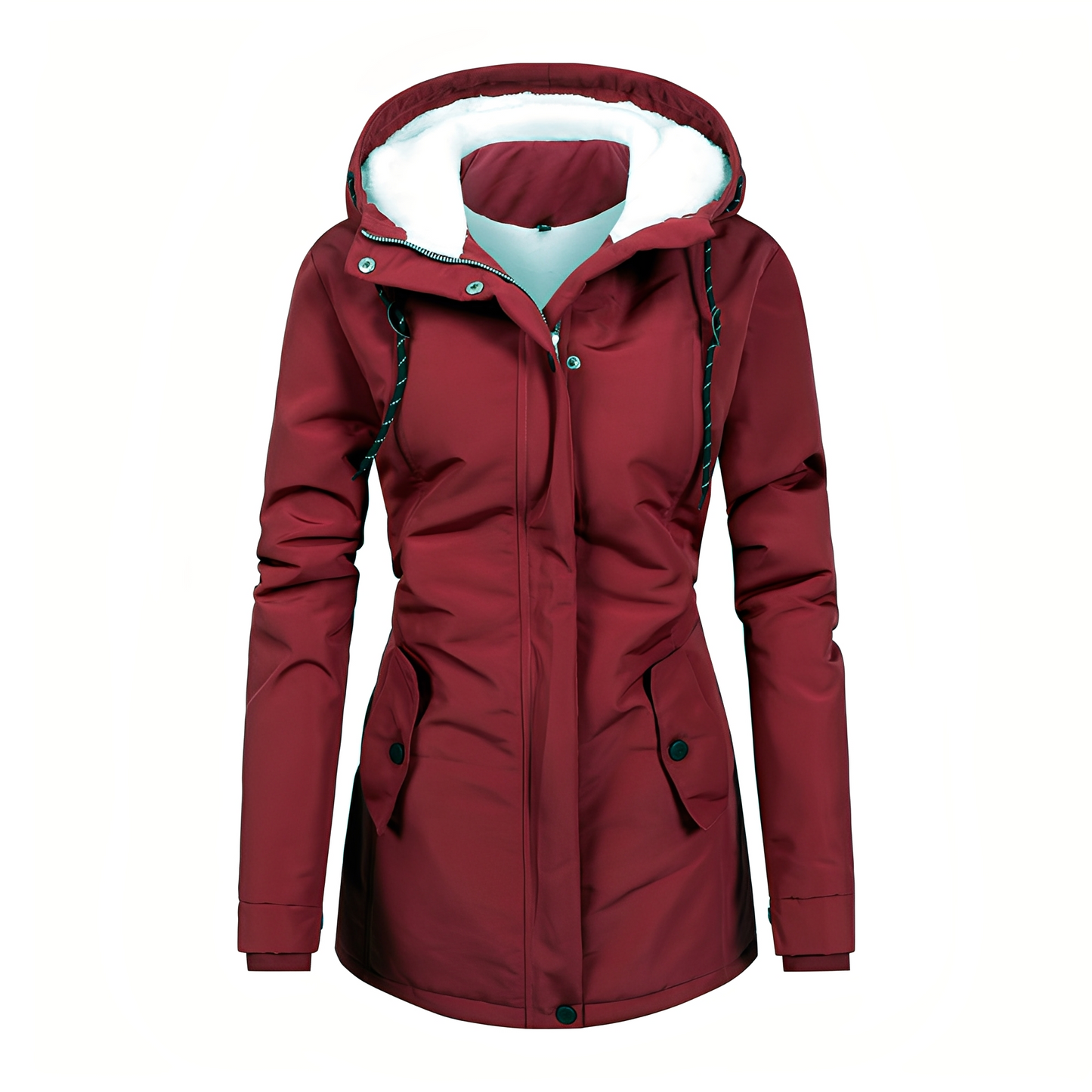 Hilary - Elegante Damen-Winterjacke mit Kapuze