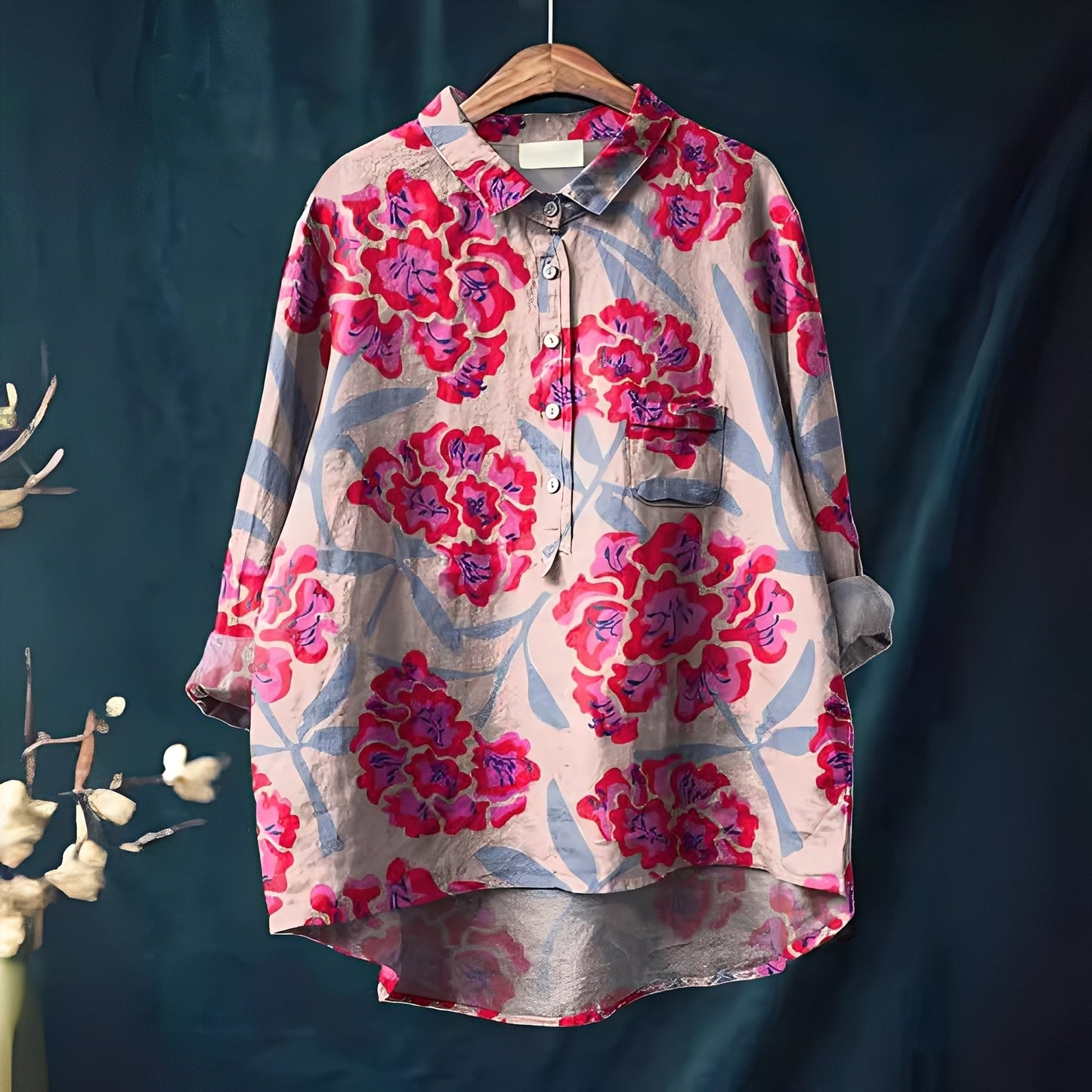 Gwenaël - Klassische Damenblusen mit langen Ärmeln