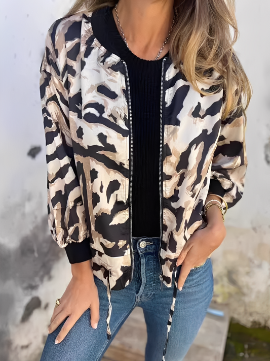 Ryana - Moderne Damenjacke mit Reißverschluss