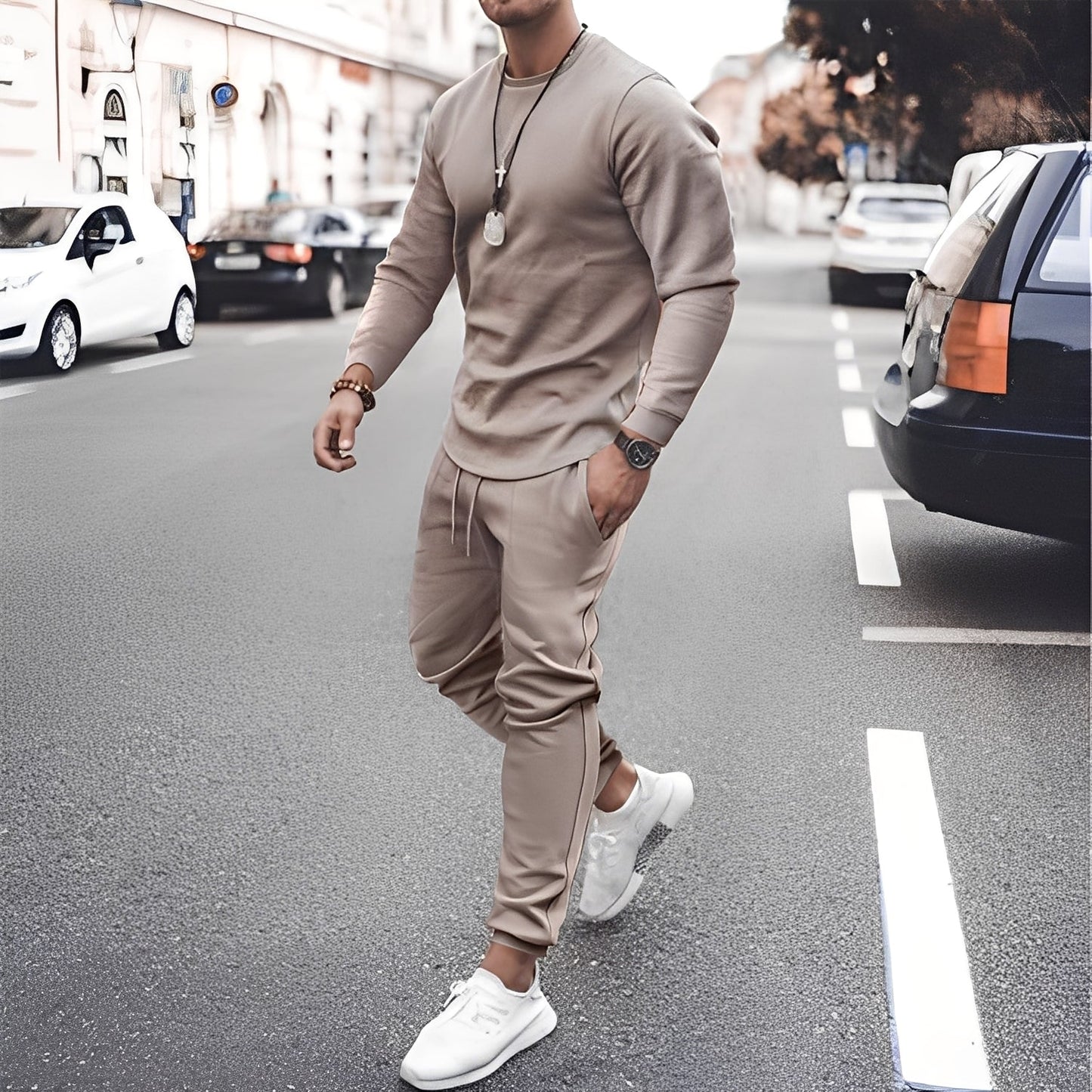 Ilyan - Pullover und Hose als neuer Modetrend für Männer