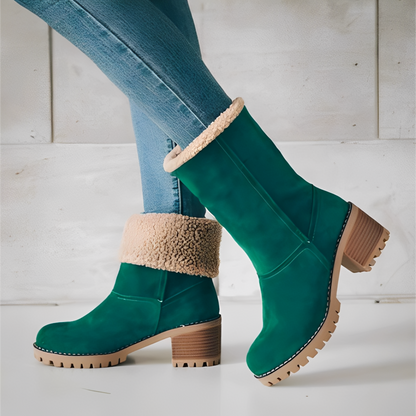 Joella - Warmer Wildleder-Damenstiefel