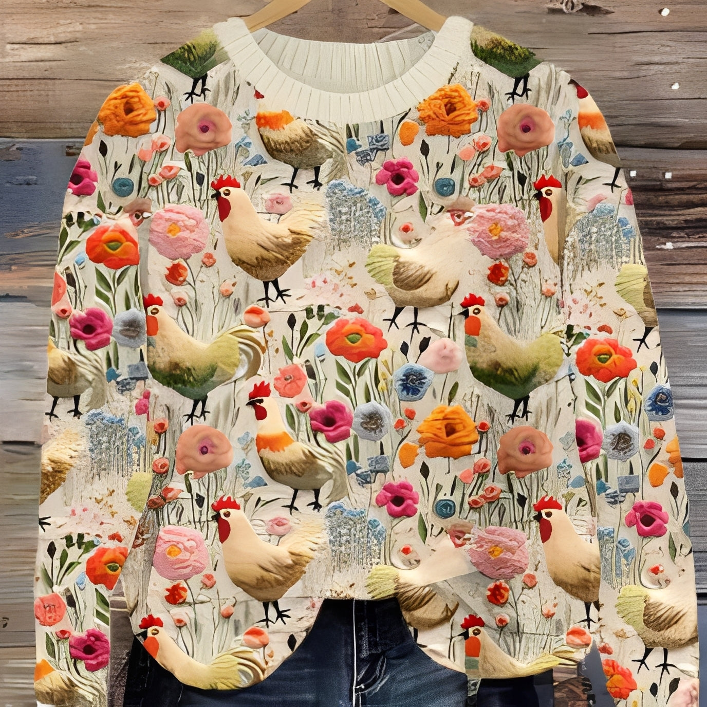 Eunice - Frauenpullover aus Wolle im klassischen Design
