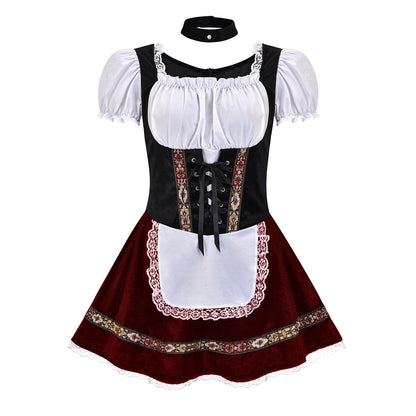 Delphia - Modernes, kurzes Dirndl für das Oktoberfest für Frauen