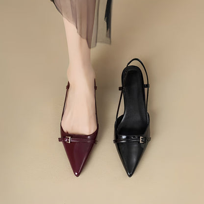 Alice - Klassische Pumps mit modernem hohlen Absatz für Damen