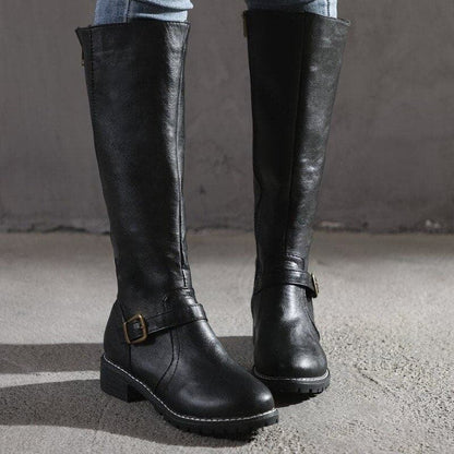 Marly - Bequeme Damenboots mit Zier-Schnalle