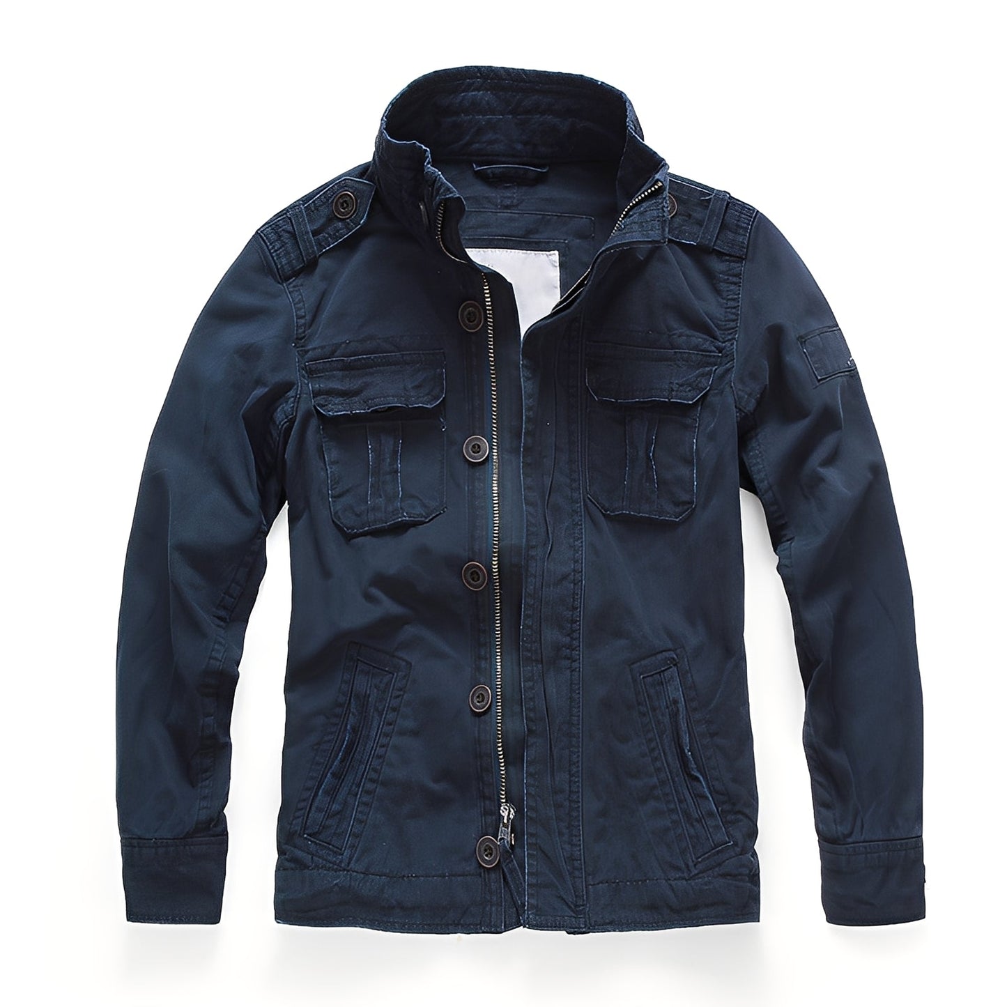 Trenton - Klassische Männer-Jeansjacke mit Taschen
