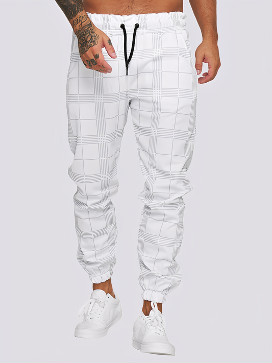 Jaeden - Trendige karierte Herren-Hose