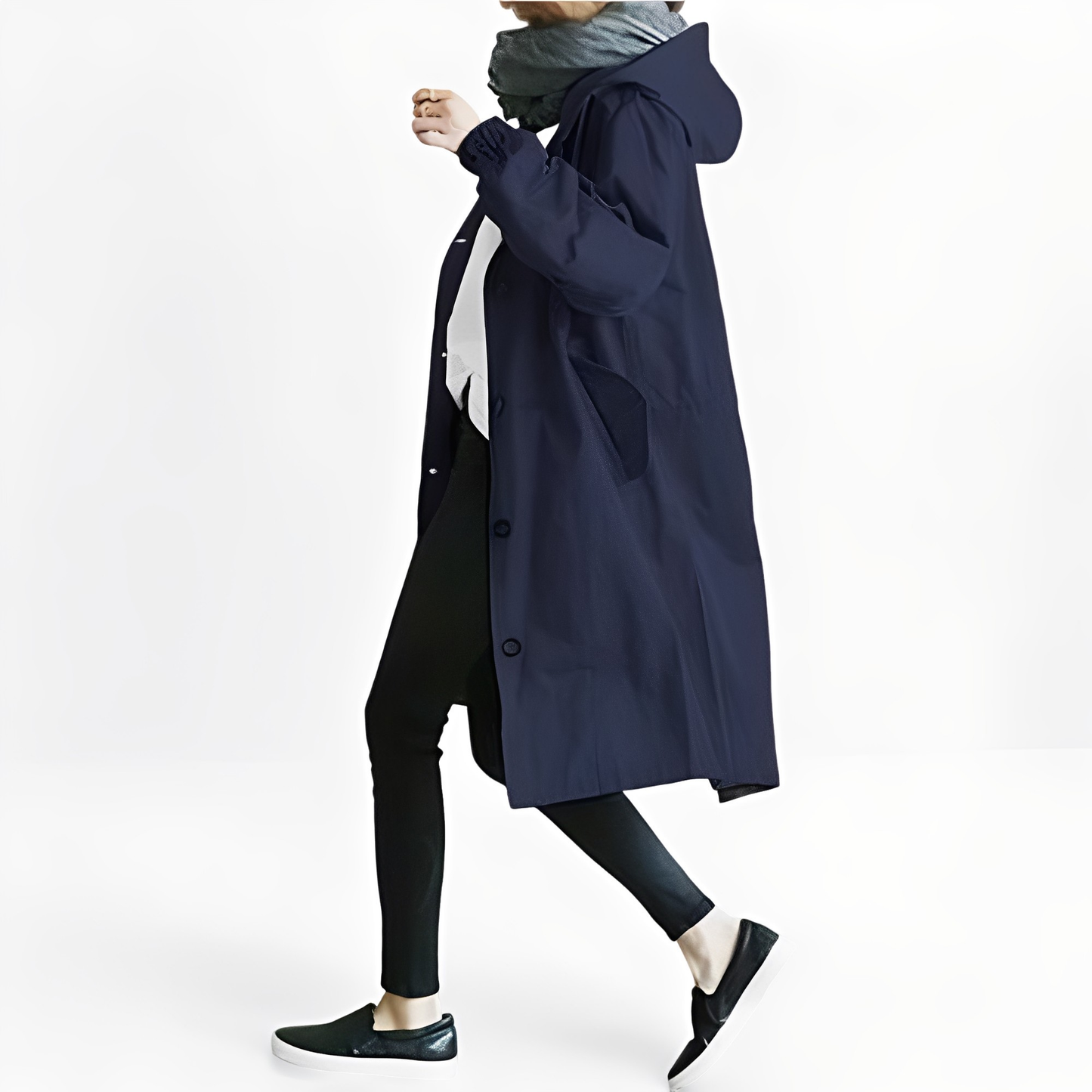 Giselle - Wasserfeste Regenjacke mit Kapuze für Damen