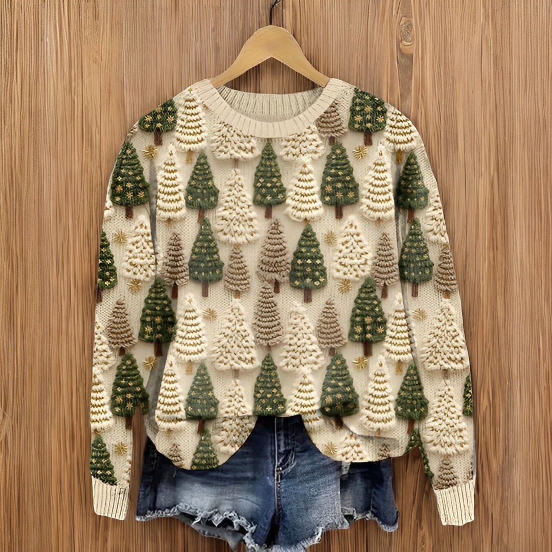 Adolphina - Komfortabler Winterpullover für Damen