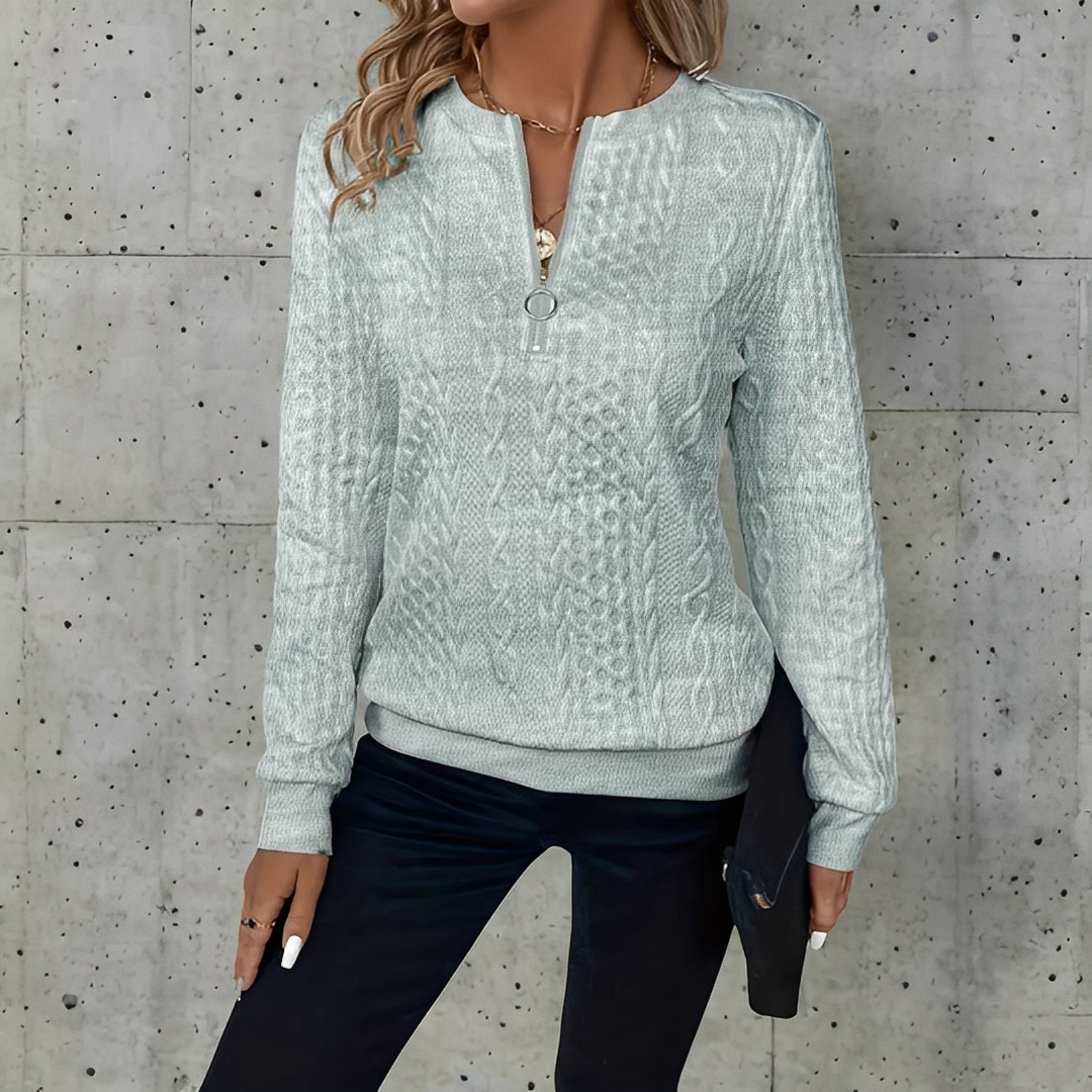 Alison - Langarm-Sweatshirt für Damen