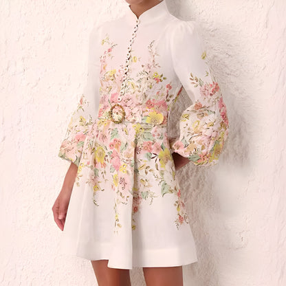 Debra - Schickes Minikleid mit Knöpfen für Damen