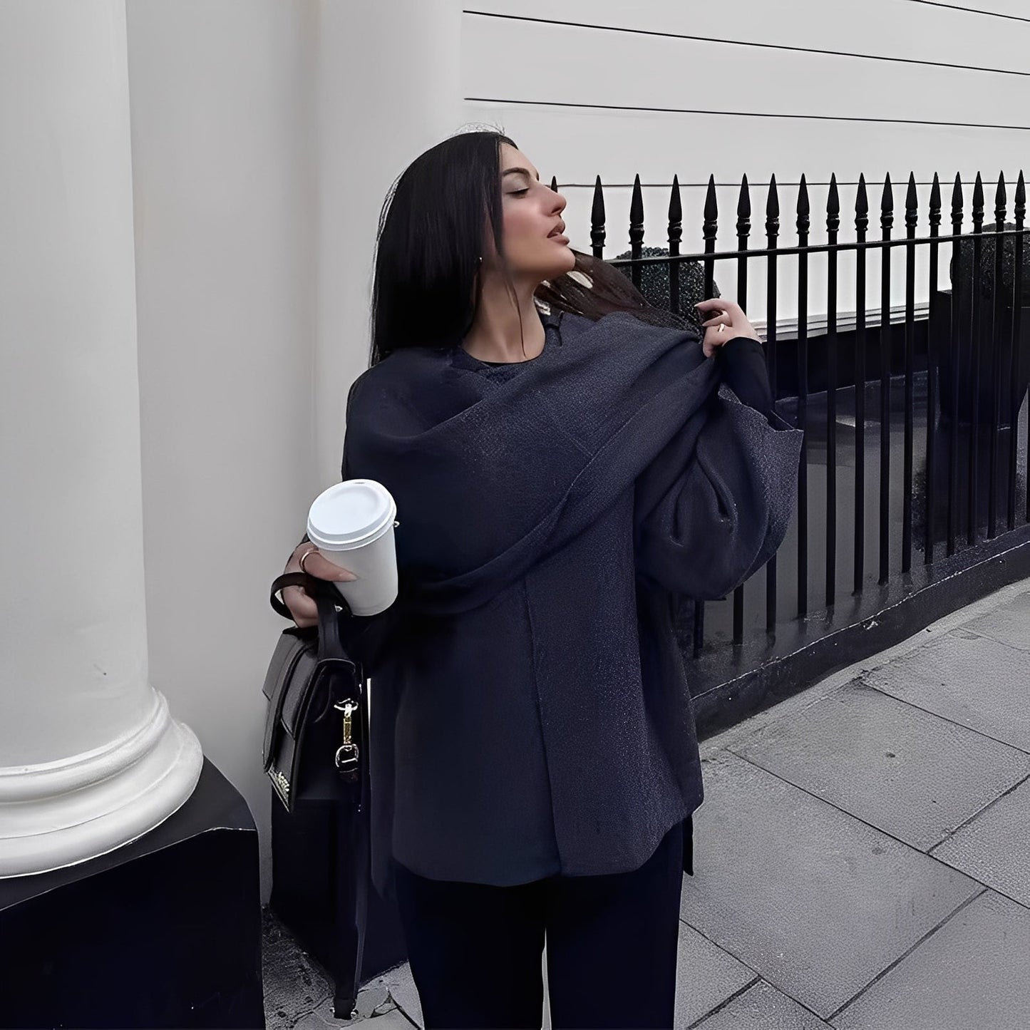 Shelley - Eleganter Damen-Strickmantel