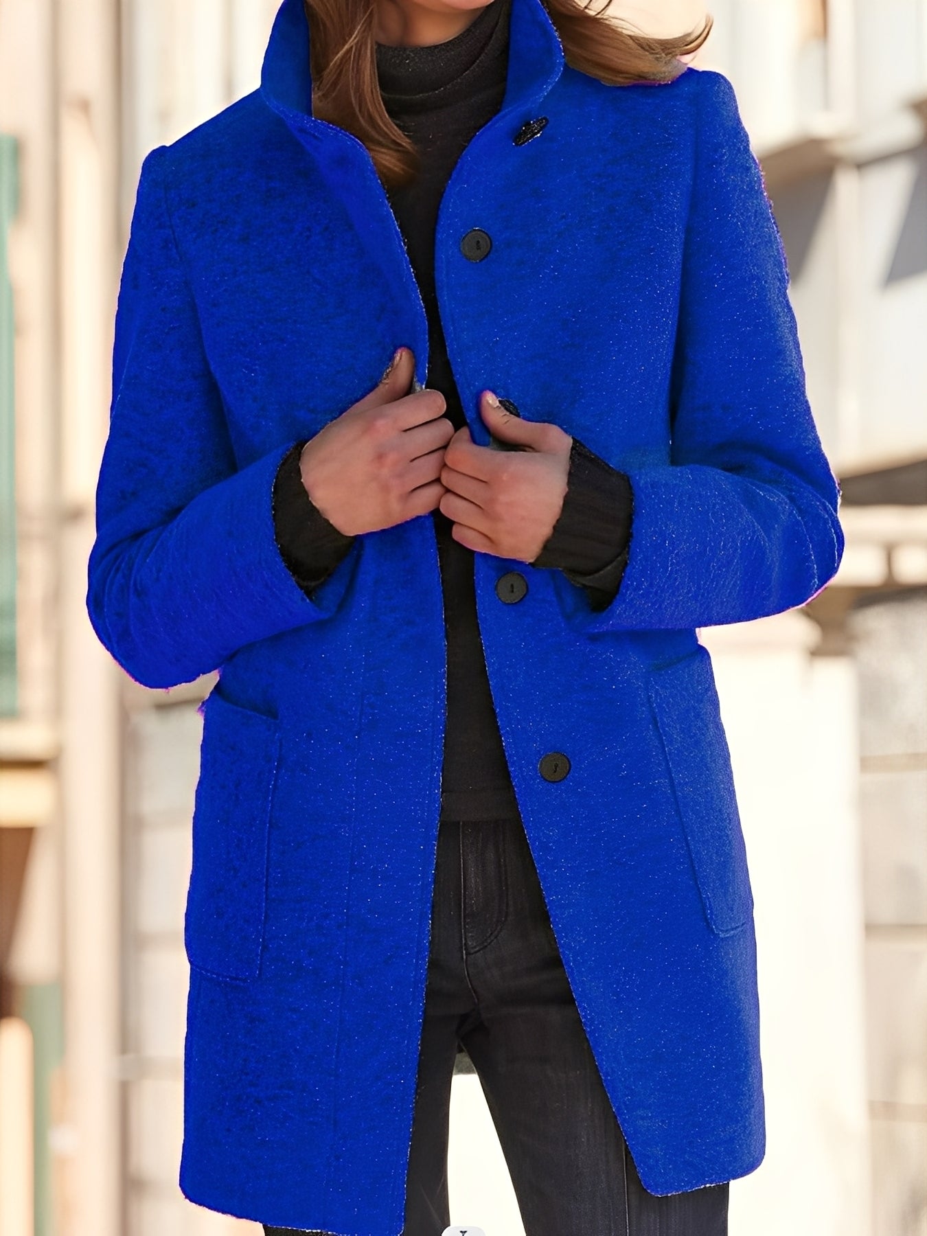 Julissa - Wärmer Wintermantel für Damen mit Taschen