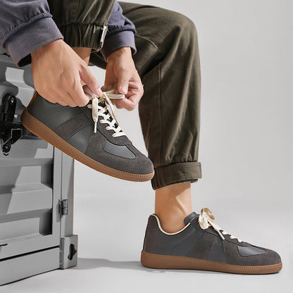 Gino - Klassische Herrensneaker mit weicher, dicker Sohle