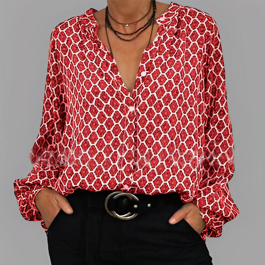 Angelle - Bequeme, locker fallende Bluse für Damen