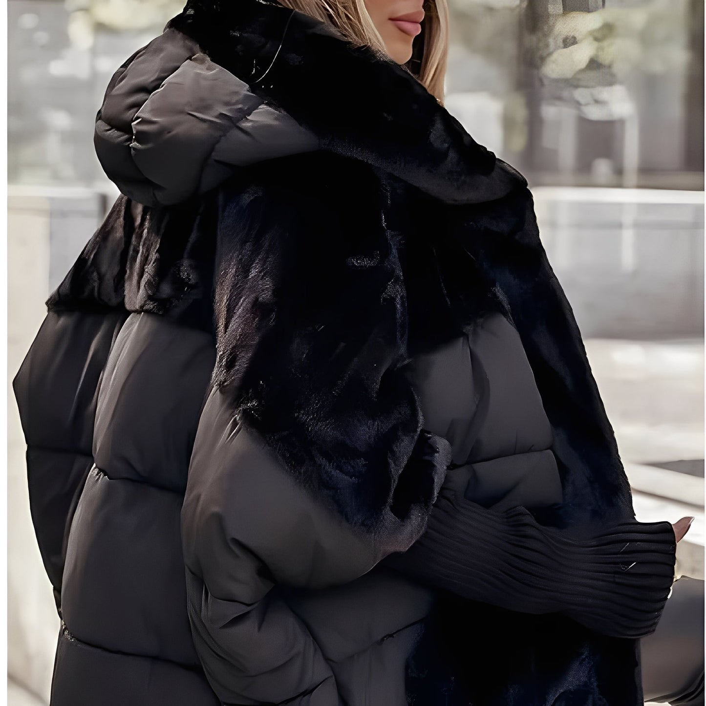 Barbara - Modische Damen-Bomberjacke mit Kapuze