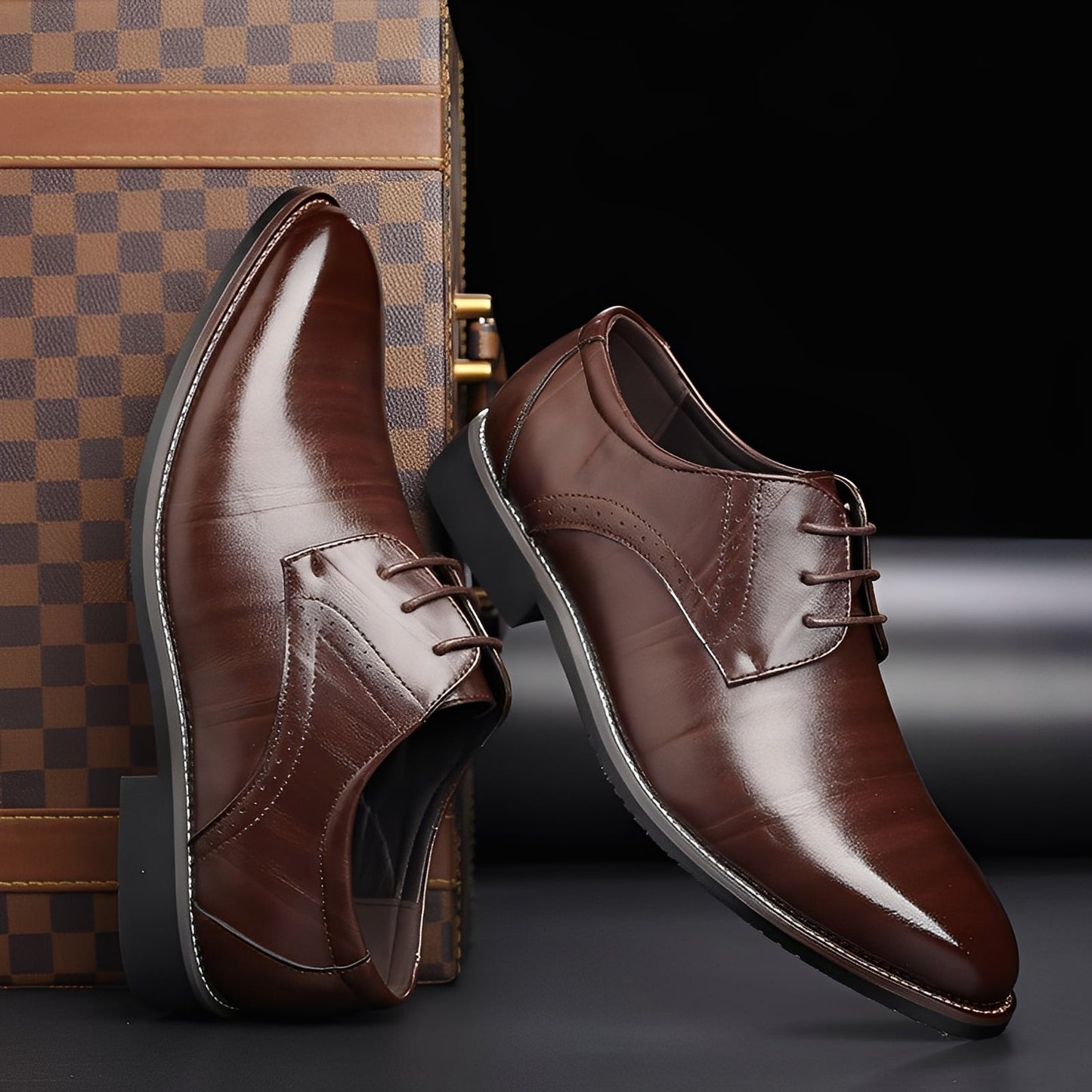 Beckham - Formelle Schnürschuhe im Brogue-Stil für Männer