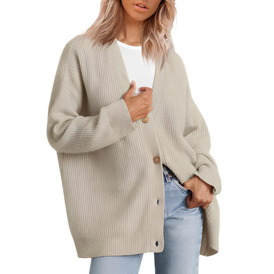 Christal - Lockerer Oversize-Cardigan für Damen