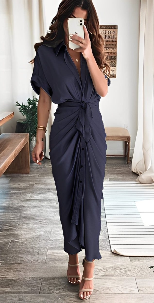 Antoinette - Elegantes langes Damenkleid