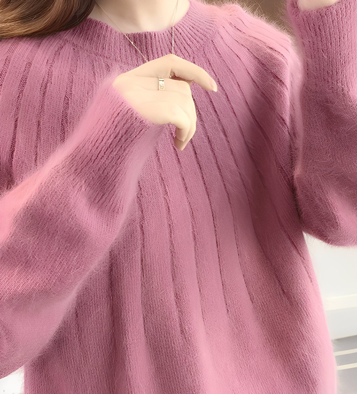 Josslyn - Eleganter Damen-Kaschmirpullover mit komfortablem Schnitt