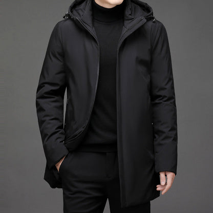 Gerrard - Warme Herrenjacke mit Kapuze