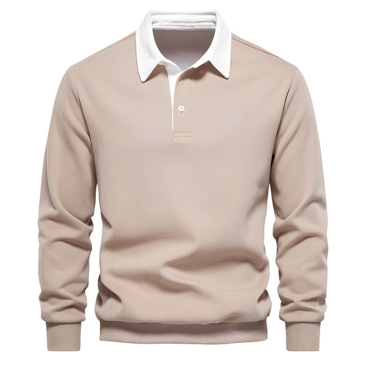 Sonnie - Herren-Langarm-Poloshirt für Bequemlichkeit