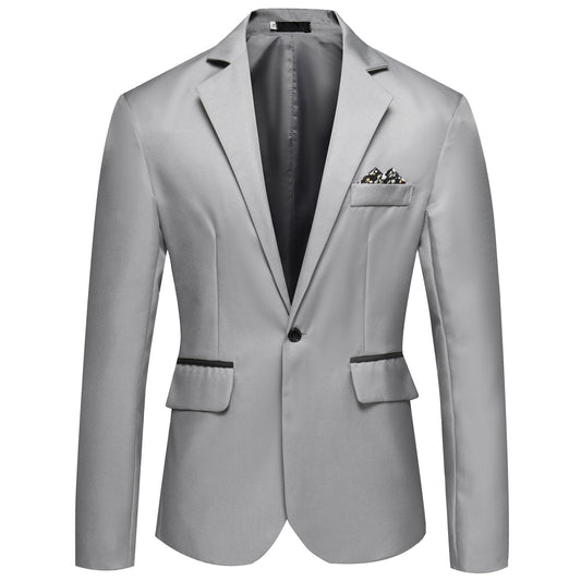 James - Eleganter, maßgeschneiderter Herren-Blazer mit Einreiher