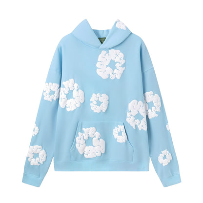 Theresa - Stilvolles, locker geschnittenes Damen-Set mit Blumendesign