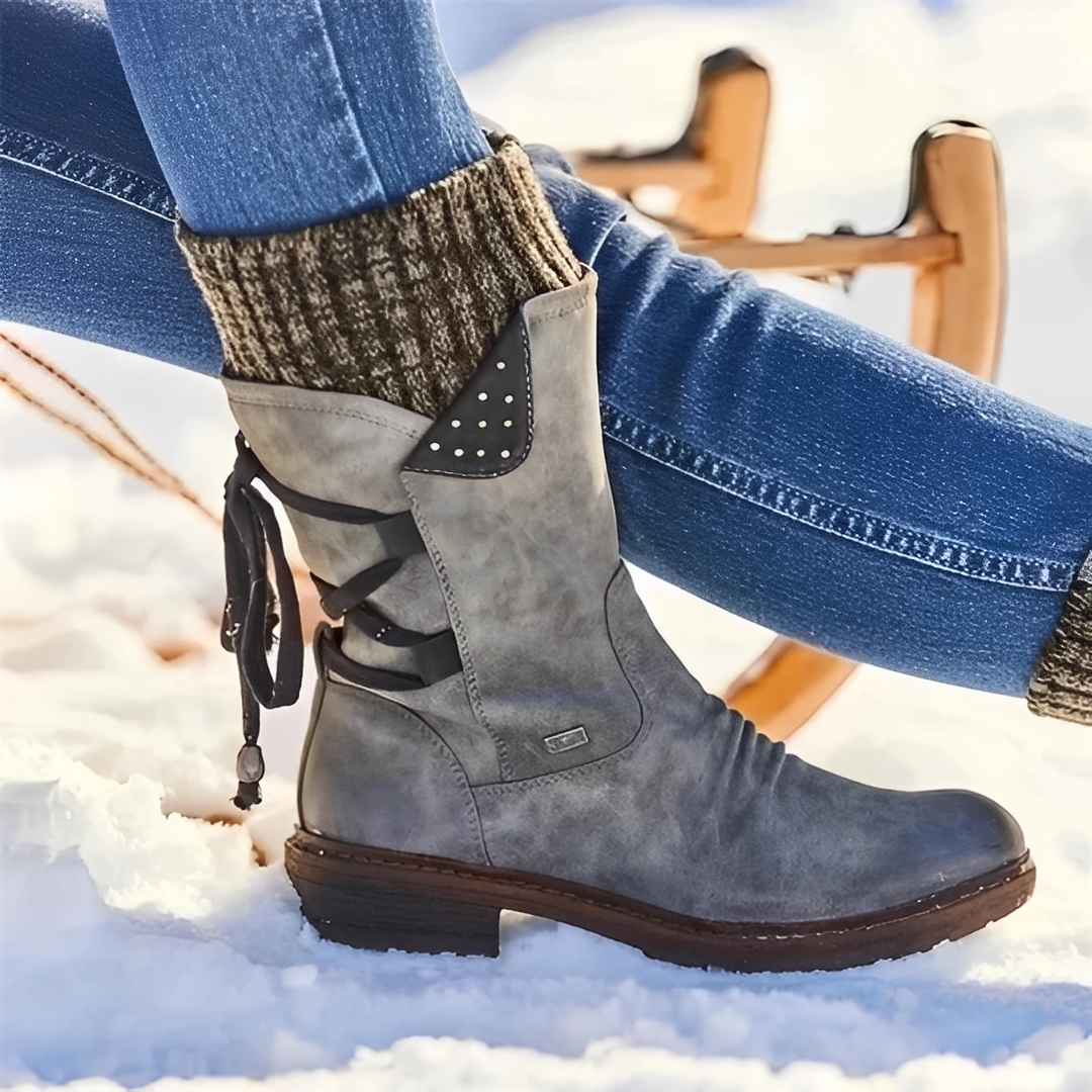 Alisonya - Wasserdichte Damen-Winterstiefel