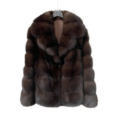 Deena – Eleganter Fellmantel