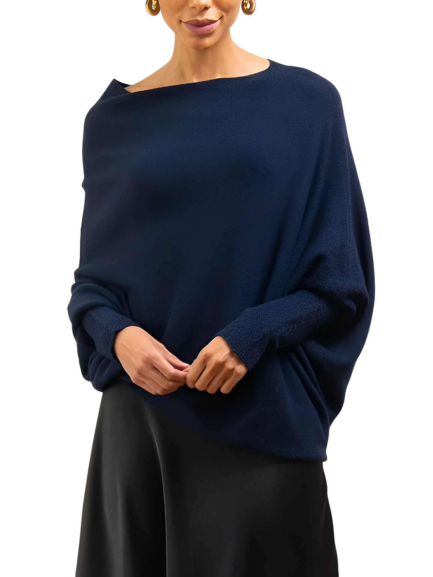 Gabrielle - Eleganter Damenpullover mit freien Schultern