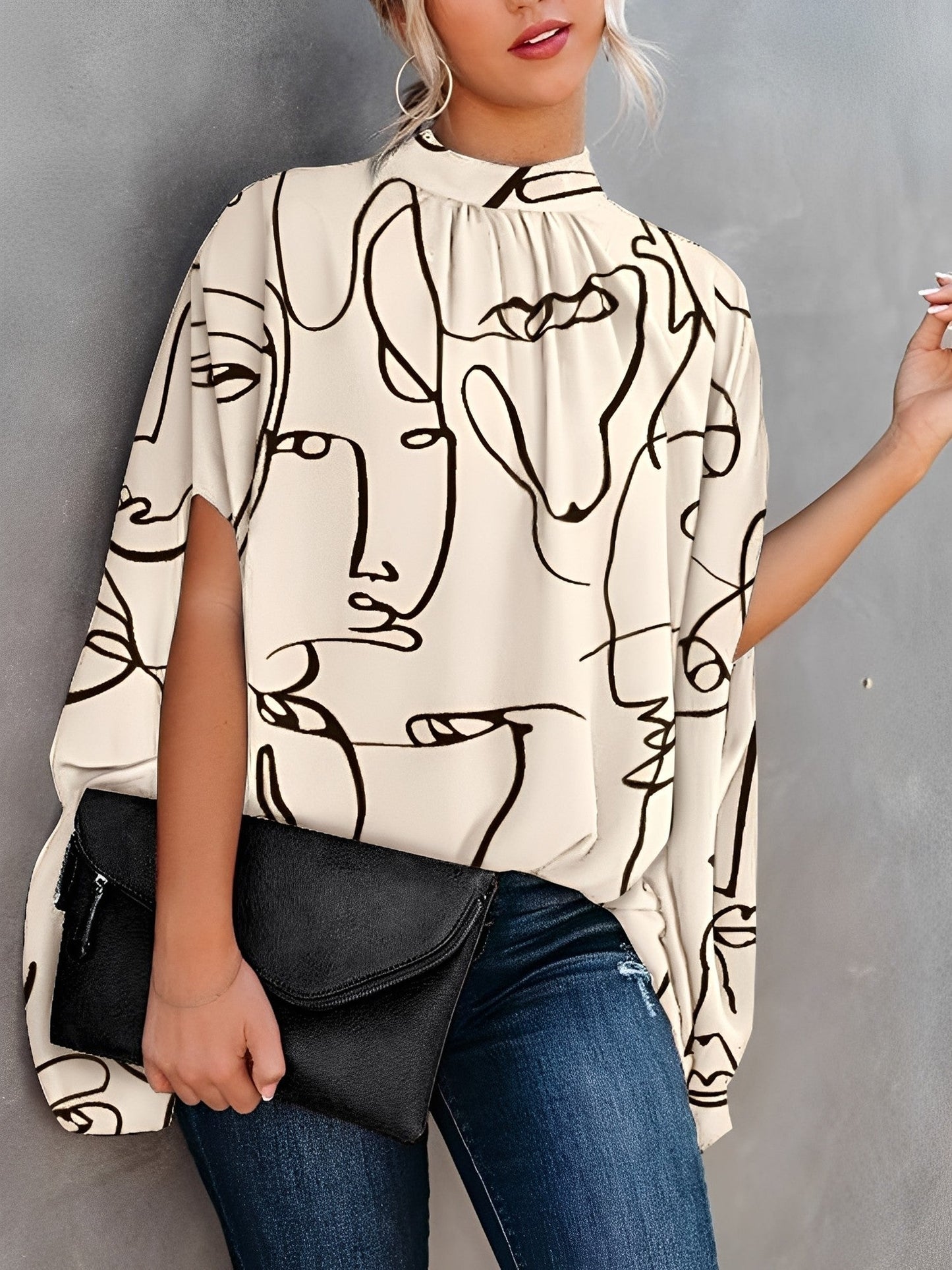 Nicola - Schicke Bluse mit Flair für Damen