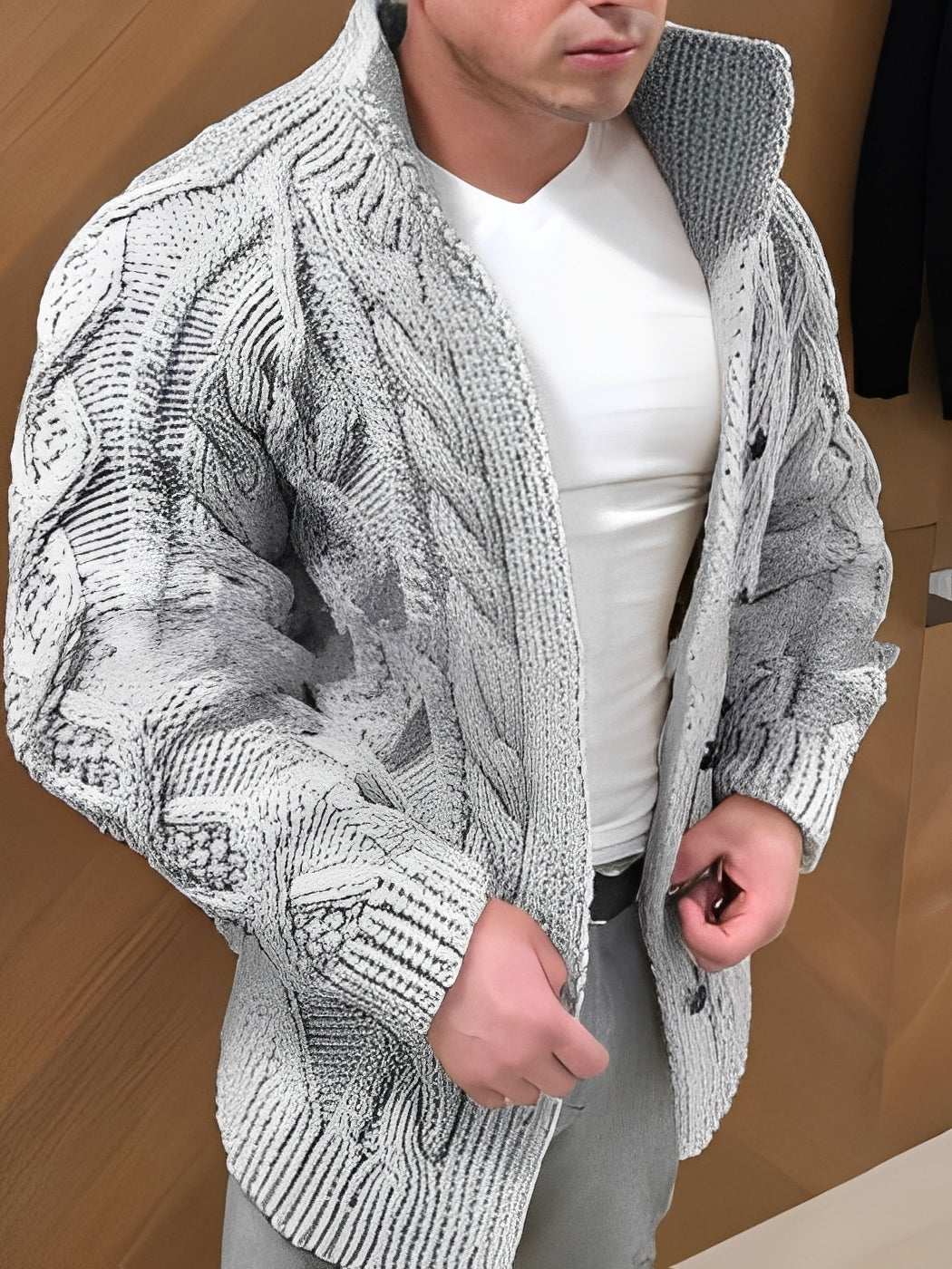 Donovan - Stilvoller, bequemer Herren-Cardigan